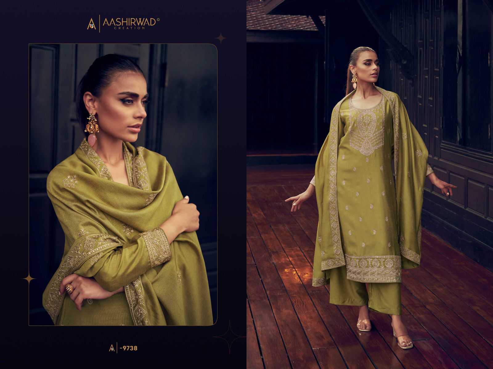 Tulip By Aashirwad Heavy Designer Salwar Suits Catalog