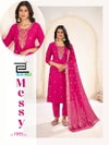 Messy By Blue Hills Rayon Silk Kurti With Bottom Dupatta Exporters In India
