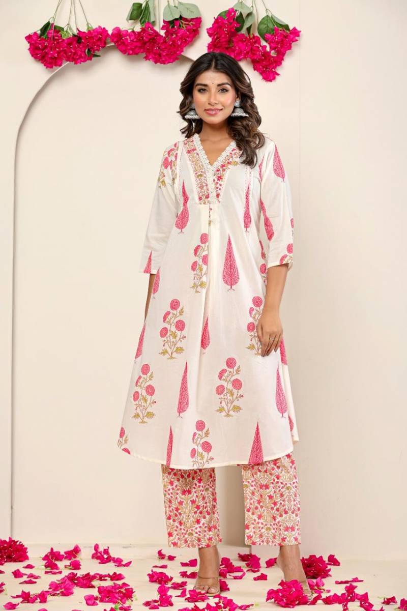 Tanyaa P 207 Cotton Wholesale Kurti With Bottom Dupatta Suppliers In Mumbai
