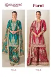 Parul By Gulkayra Chinon Printed Wholesale Designer Readymade Suits Suppliers In India