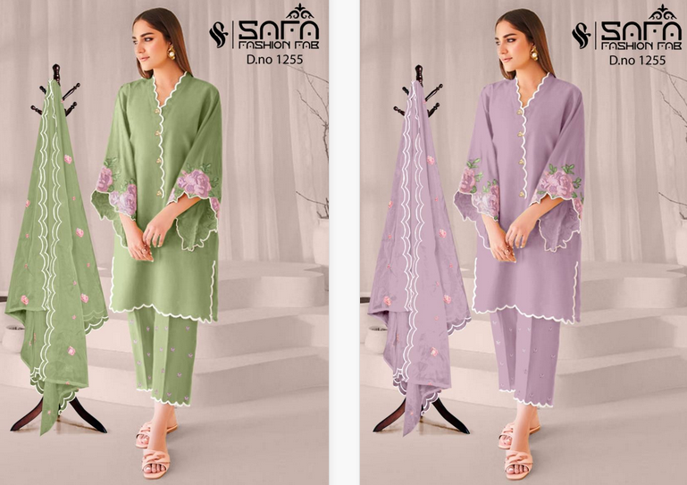 Safa Fashion Fab 1255 Colour Edition Pakistani Ready Made Dress Wholesale Market In Surat