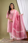 Naisha K 282 Vol 4 Cotton Printed Kurti With Bottom Dupatta Wholesale Suppliers In India