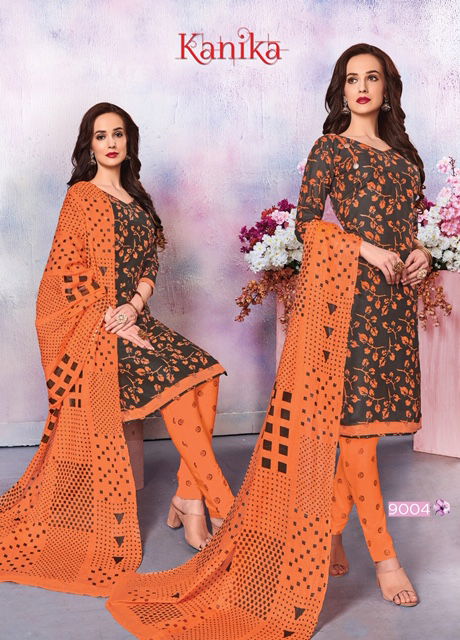 Ganesha Kanika 9 Latest Designer Daily Wear Pure Cotton Dress Material 