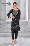 Anuradha By Sangeet Viscose Rayon Kids Girls Wear Kurti With Bottom Set Wholesale Online