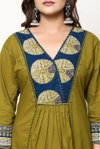 Naisha K 408 Cotton Stylish Casual Wear Kurti With Pant And Dupatta Exporters In India