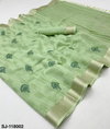 Rajyog Sanjoli Handloom Cotton Silk Embroidery Saree Wholesalers In Surat