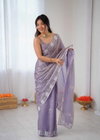 Kc 913 Fendy Satin Silk Cutdana Work Designer Saree Exporters In India