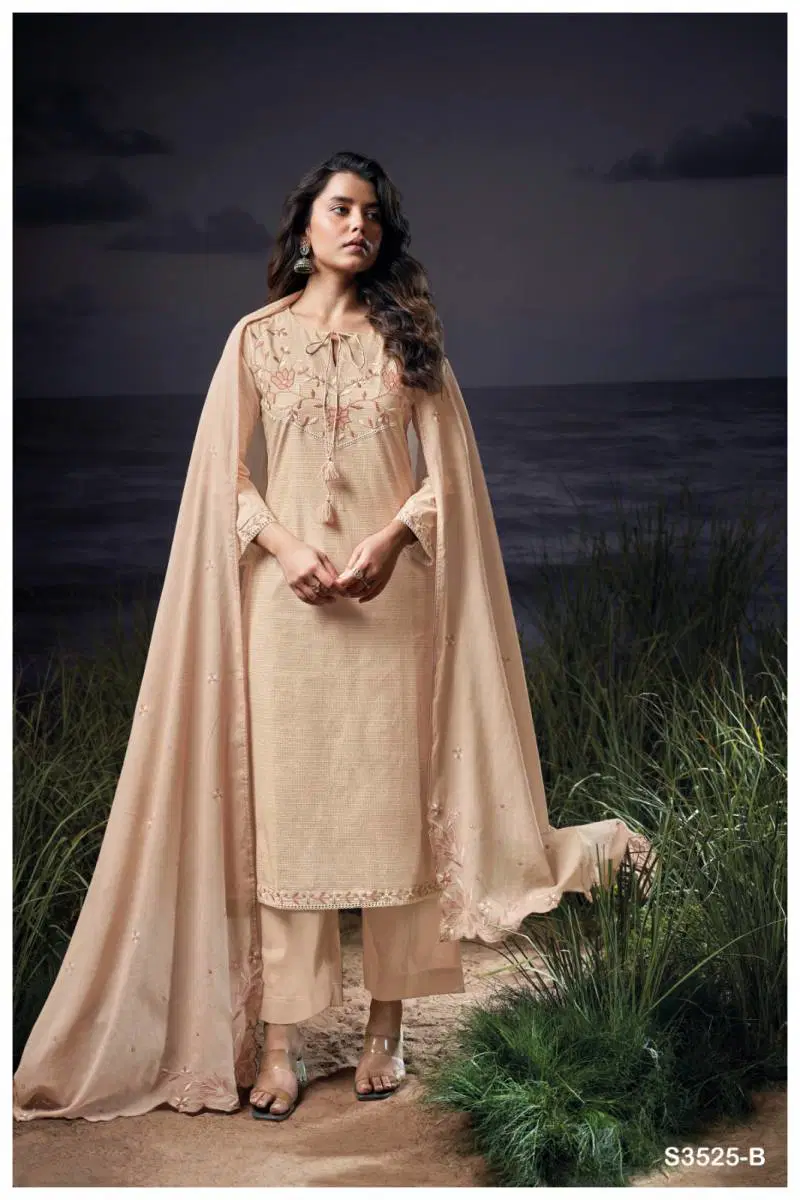Aavreen By Ganga Cotton Printed Embroidered Salwar Suit Best Wholesale Shop In Surat