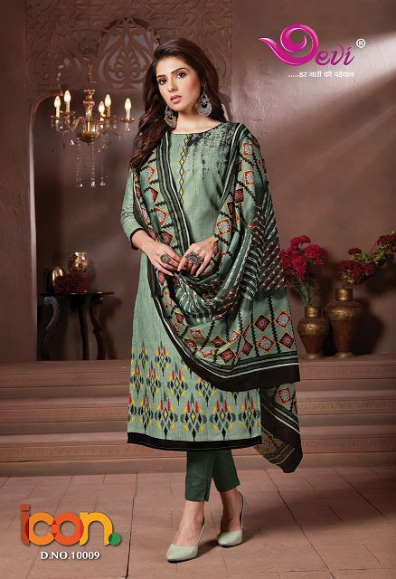 Devi Icon 10 Latest Fancy Designer Regular Casual Wear Printed Pure Cotton Collection

