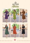 Arica By Mittoo Rayon Thread And Handwork Designer Kurtis Exporters In India