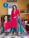 Vanijya By Kaya Vertican Doby Kurti With Bottom Dupatta Wholesale Market In Surat
