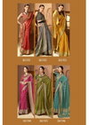 Aavisha Vol 6 By Vallabhi Brasso Abstract Printed Saree Wholesalers In Surat
