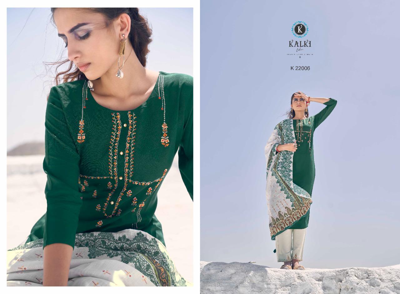 KALKI GLACE VOL-2 Fancy Designer Festive Wear Embroidery Salwar Suit Collection 