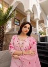 Dhuvrunda 01 Chanderi Butti Printed Casual Wear Kurti With Pant And Dupatta Wholesale In India