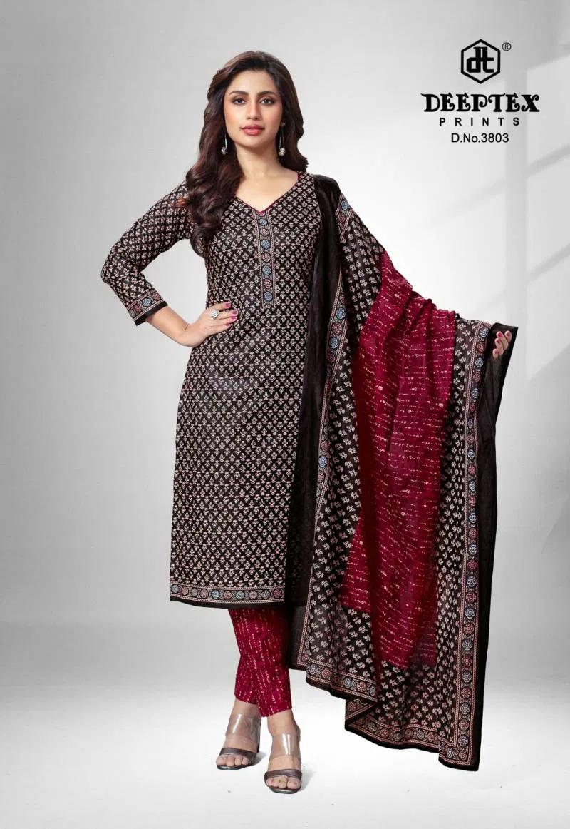Chief Guest Vol 38 By Deeptex Cotton Dress Material Suppliers In India