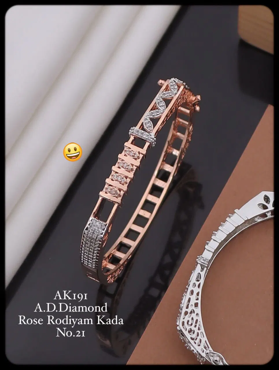 AD Diamond Wholesale Kada in India
