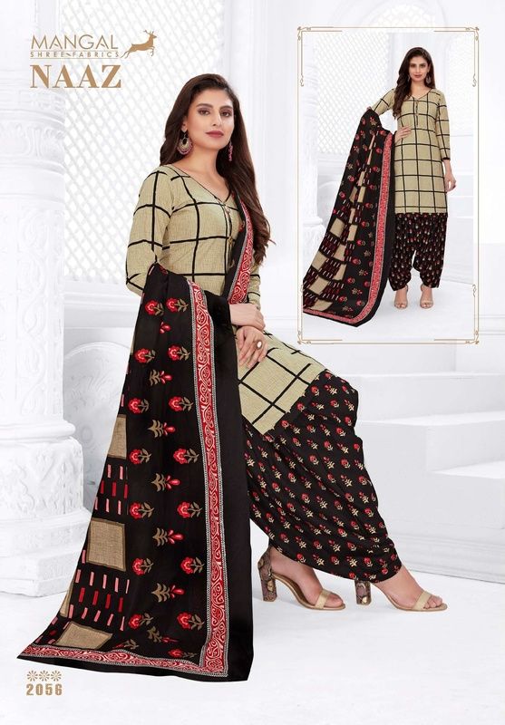 Mangal Shree Naaz 2 Fancy Regular Wear Cotton Printed Dress Material Collection