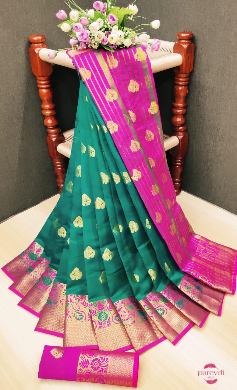 Maahi 20 Fancy Party Wear Banarasi Silk Designer Saree Collection
