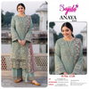 Anaya Vol 4 By Sajida Georgette Pakistani Salwar Suit Wholesale Market In Surat