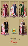 Angel Vol 1 By Jt Rayon Embroidery Wholesale Dress Material In India
