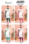 Jaanvi By Sangeet Vichitra Silk Kids Girls Wear Kurti Set 