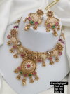 Brass High Gold Necklace 17 Wholesale In Delhi