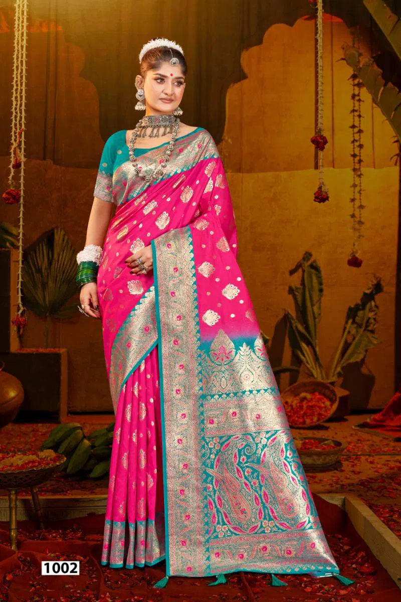 Bridal Silk Vol 2 By Saroj Traditional Wear Silk Saree Wholesalers In Delhi
