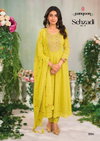 Sehzadi Vol 4 By Rangoon Anarkali Kurti With Bottom Dupatta Orders In India