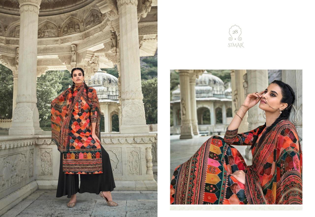 Glossy Blossom 27 Latest Designer Printed Salwar Suit Collection With Pure Bemberg Chiffon Digital Print Dupatta 