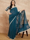 Csn Amruta Rich Look Georgette Silk Saree Online Wholesale