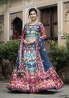Samanta By Tejasvee Dola Silk Printed Designer Gown With Dupatta Suppliers In India