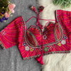 Fab Rangili Navratri Italian Silk Gamthi Embroidered Blouse Bulk Orders In India
