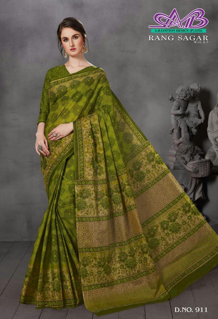 Ab Rang Sagar Latest Designer Cotton Printed Saree Collection 