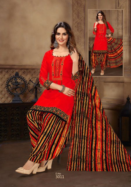 Sc Panetar 4th Edition With Lining Ethnic Wear Cotton Printed Ready Made Collection