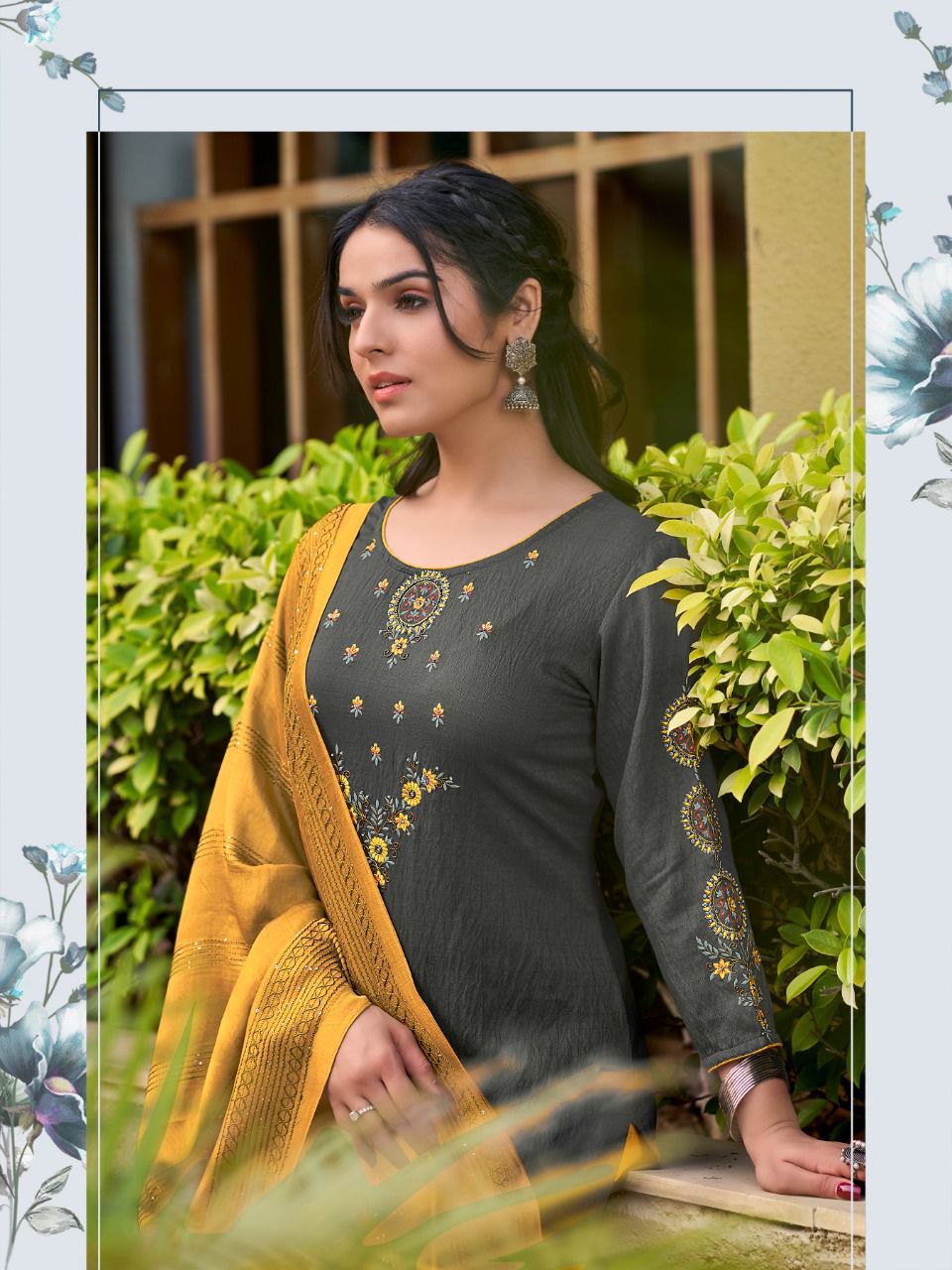 Ladies Flavour Copper Stone 7 Fancy Festive Wear Designer Latest 
Ready Made Collection