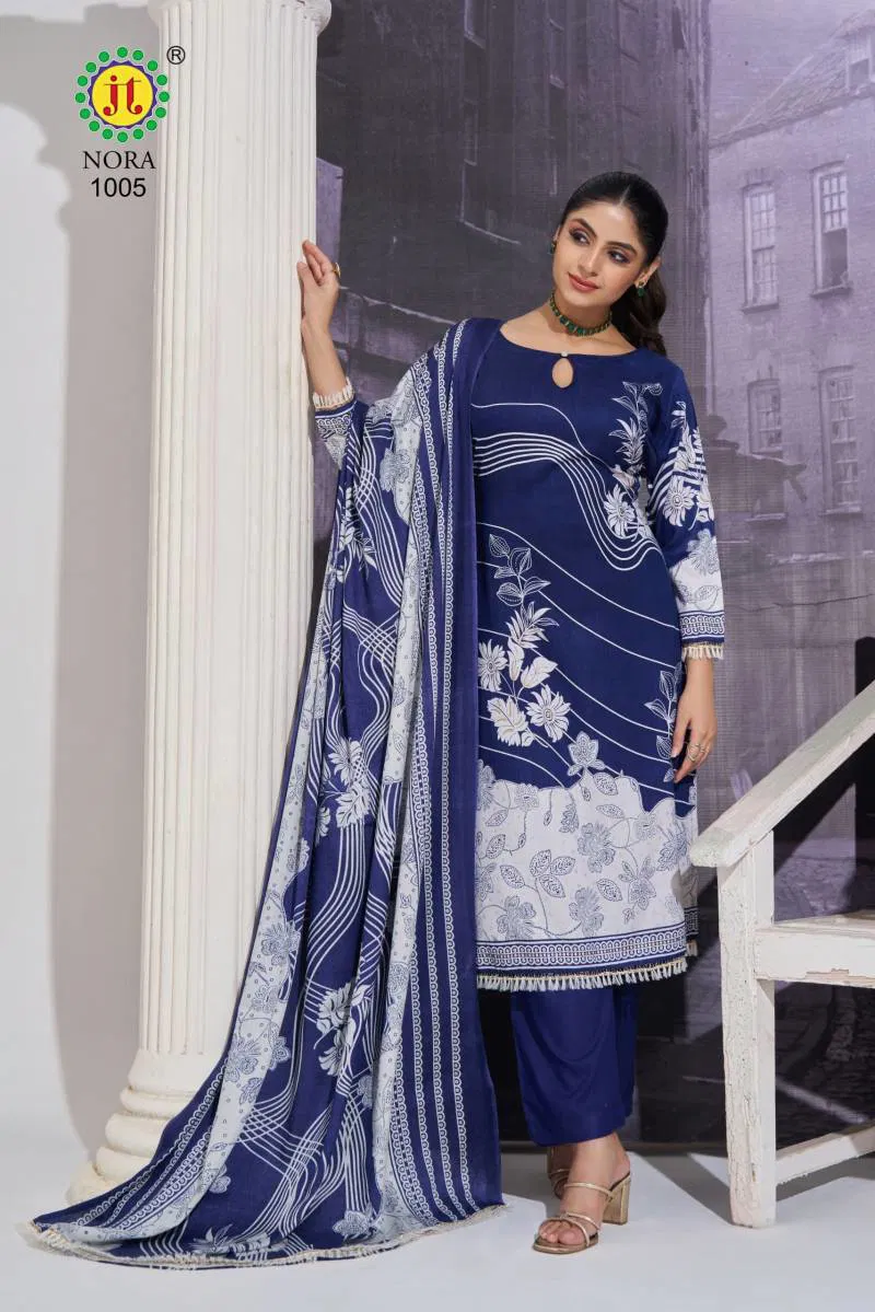 Nora Jt Rayon Printed Dress Material Wholesale Market In Surat With Price