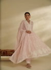 Tanyaa P 165 Organza With Lakhnavi Work Kurti Bottom With Dupatta Bulk Orders In India