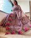 MG 319 Zarna Silk Printed Sarees Wholesale Market In Surat With Price