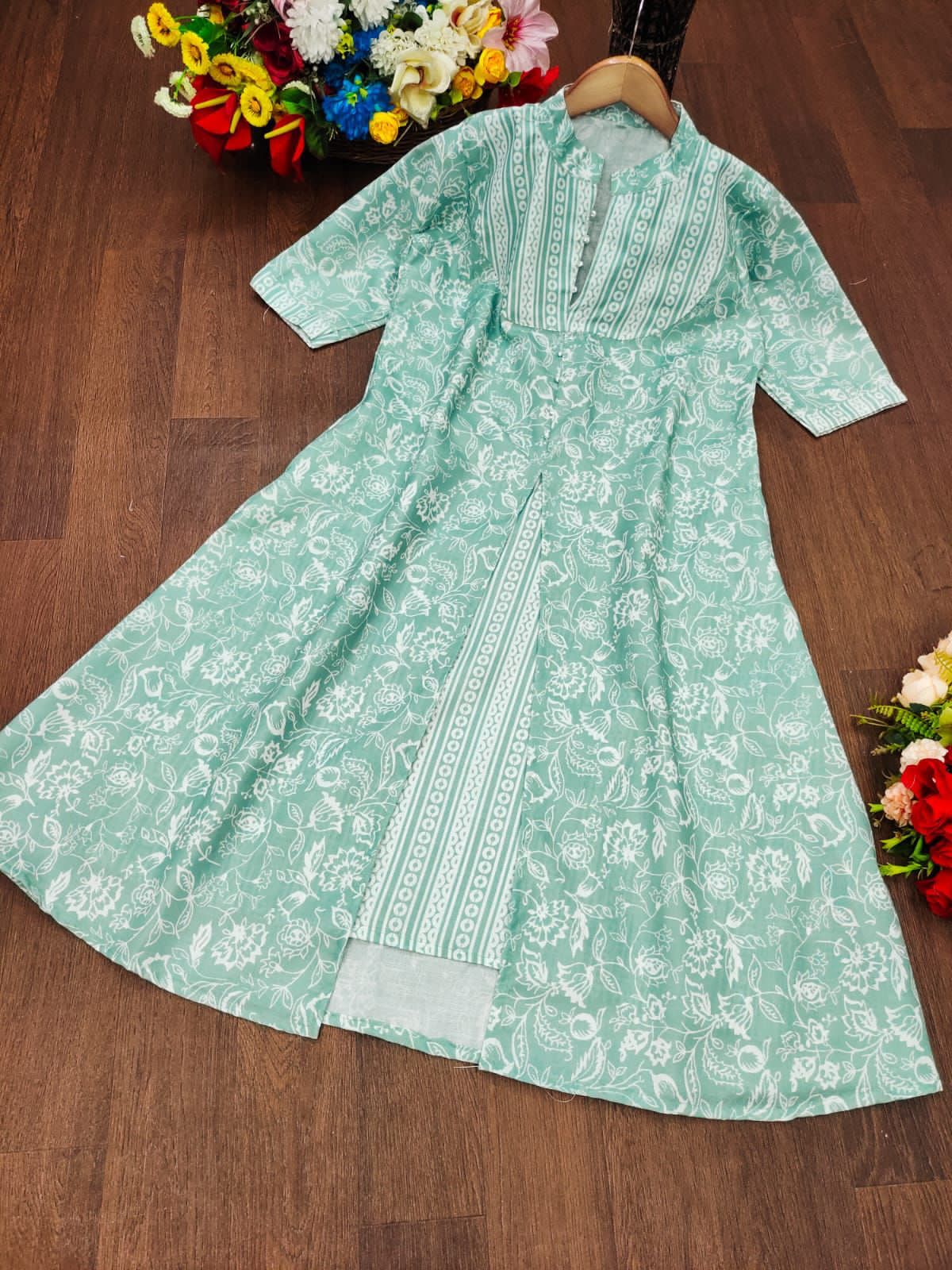 FG Printed Cotton Designer Kurtis Catalog