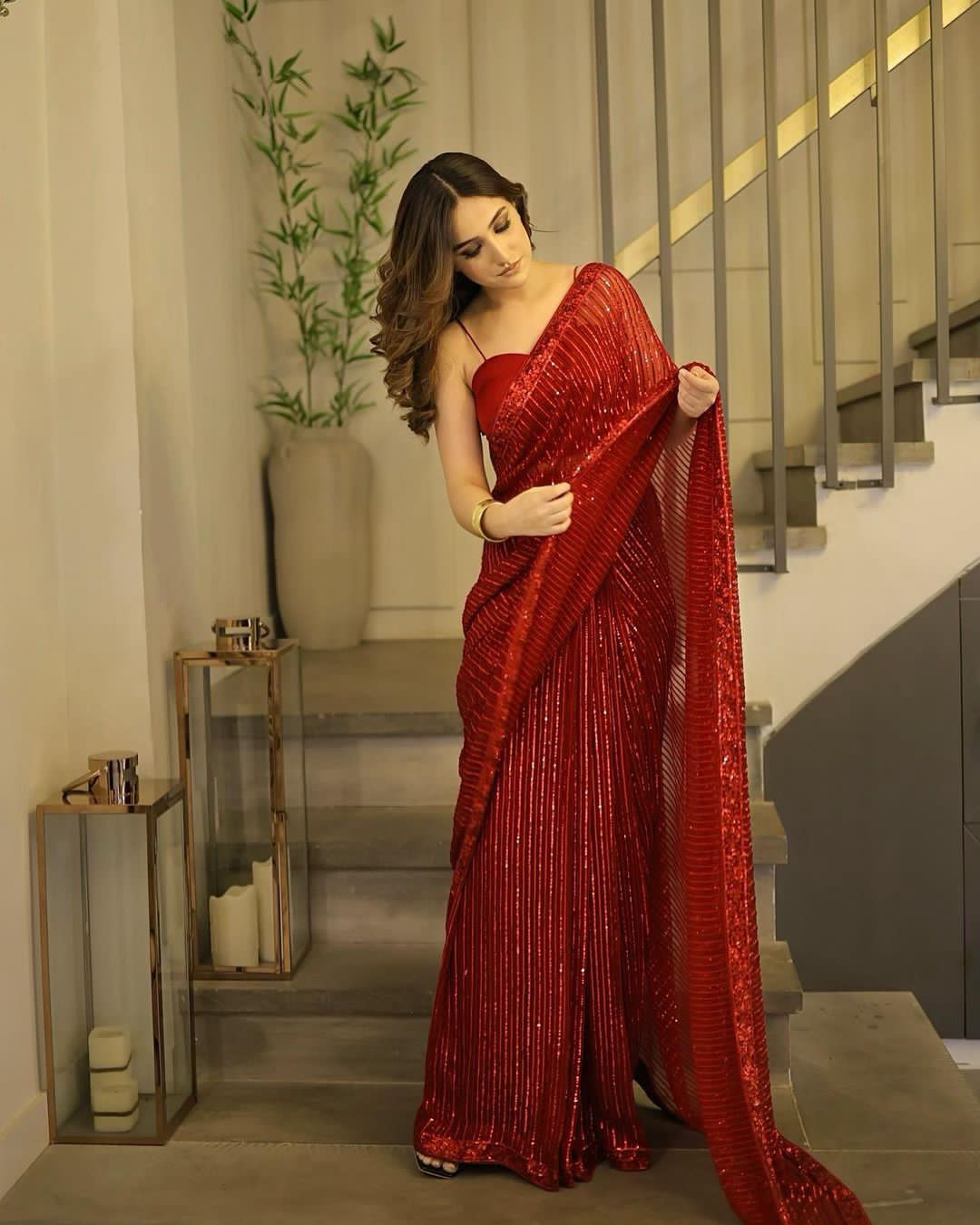 5239 Heavy Georgette Designer Party Wear Sarees Catalog