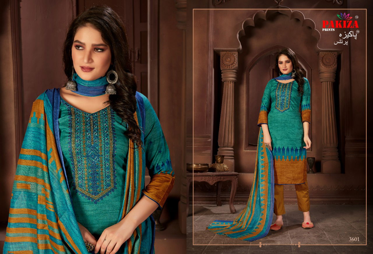 Pakiza Sana Safinaz Vol 36 Latest Designer Karachi Cotton Dress Material Collection