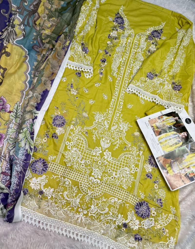 Mehboob Tex 1577 B And C Chiffon Dupatta Pakistani Salwar Suits Bulk Orders In India
