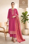 Shukoon By Vinay Kuleesh Russian Silk Jacquard Salwar Kameez 