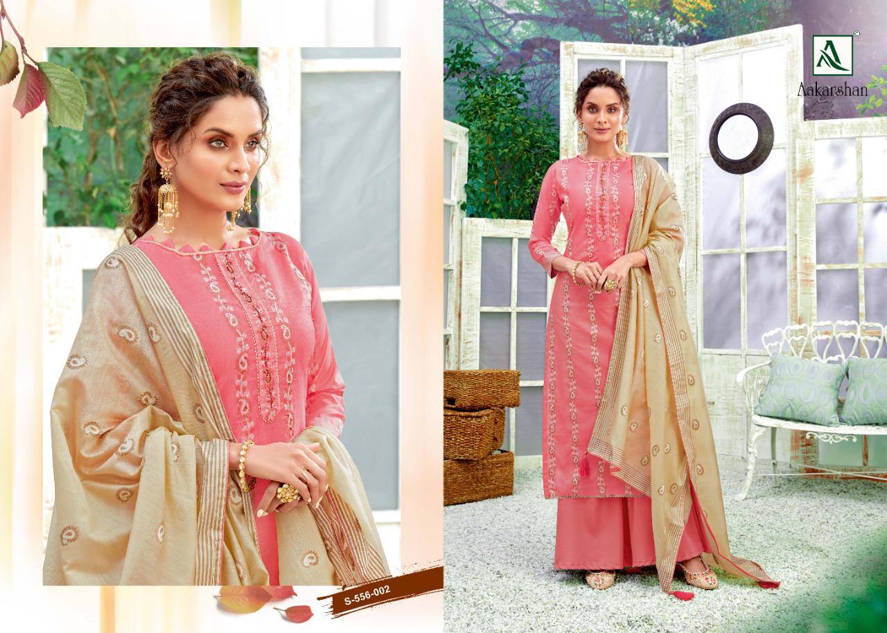 Alok Aakarshan Exclusive Latest Fancy Casual Wear Pure Weave Jacquard Fine Cotton with Hand Work Handwork Designer Dress Material Collection

