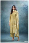 Qirat 3665 By Ganga Bemberg Silk Surat Designer Salwar Kameez Wholesale Market
