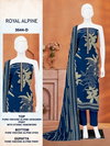 Royal Alpine 3544 By Bipson Pure Viscose Printed Dress Material Suppliers In India