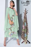 Laxuria Trendz 1455 Colours Georgette Kurti With Bottom Dupatta Exporters In India