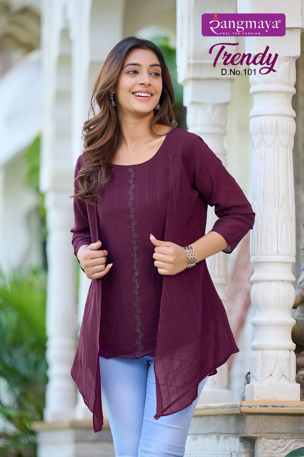 Trendy By Rangmaya Designer Ladies Top Catalog
