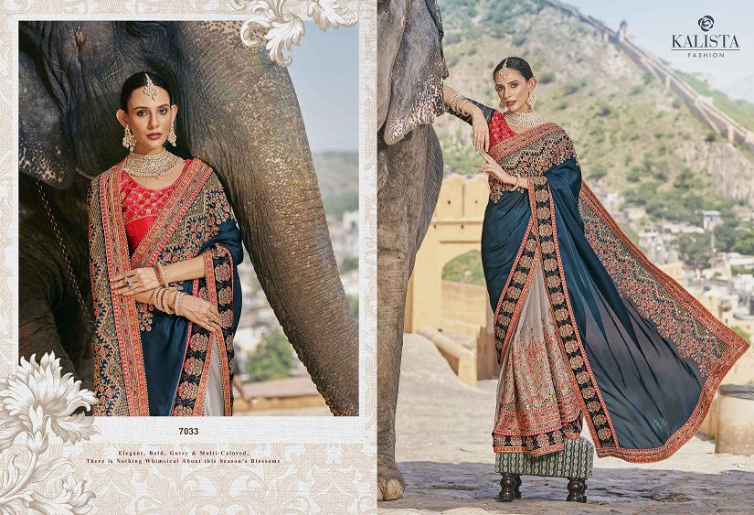 Kalista Khwaab Vol 22 Wedding Wear Designer Silk Saree Catalog