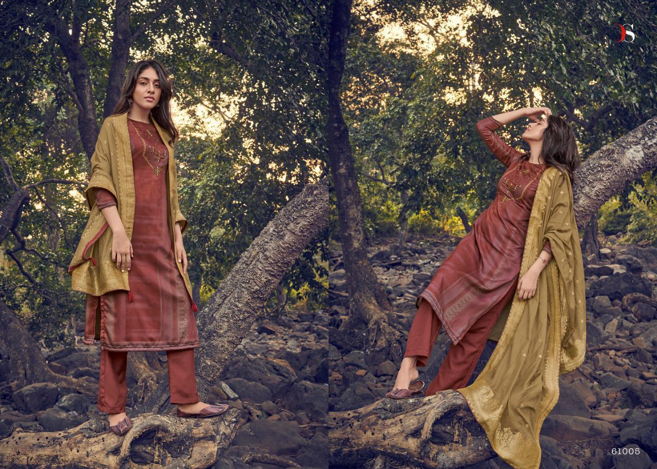 Deepsy Ahana Jam Cotton Digital Print with Khat Handwork Pakistani Designer Salwar Suit Collections